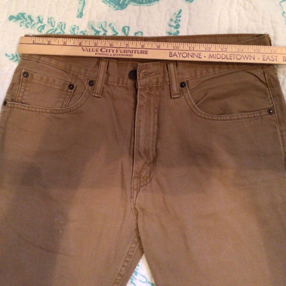 Levi’s, tan, 32 x32 jeans